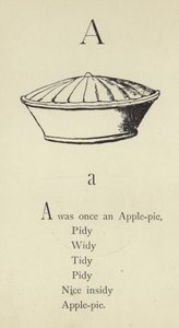 文字A 作： Edward Lear